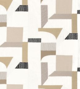 Boomerang Fabric by Camengo Beige