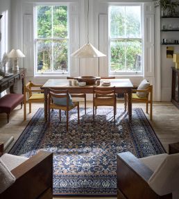 Morris & Co Borage rug Blue 131008200300-US Blue