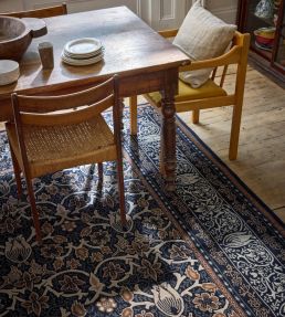 Morris & Co Borage rug Blue 131008200300-US Blue
