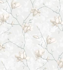 Lilly Tree Wallpaper by Borastapeter Ivory