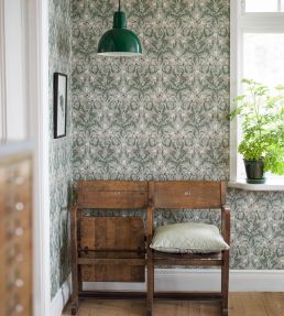 Thistle Wallpaper by Borastapeter Blue