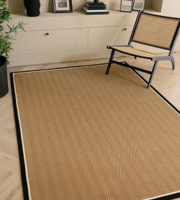 Asiatic Bordo Herringbone rug Charcoal Cream BORD120170HCHA Charcoal Cream