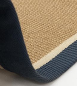 Asiatic Bordo Boucle rug Navy Cream BORD120170BBLU Navy Cream