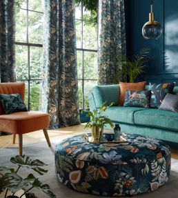 Borneo Fabric by Ashley Wilde Forest