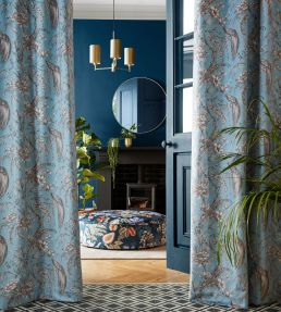 Borneo Fabric by Ashley Wilde Forest