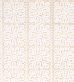 Borneo Silk Fabric by Schumacher White