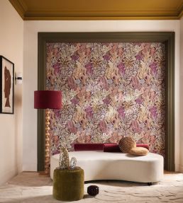 Borromee Wallpaper by Casamance Petrole/Multico