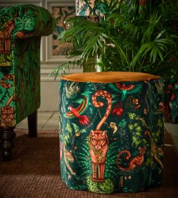 Bosque Dreams Velvet Fabric by Clarke & Clarke Forest