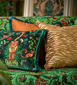 Bosque Dreams Velvet Fabric by Clarke & Clarke Forest