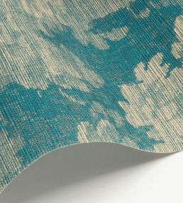 Bosquet Sisal Wallpaper by Nobilis Blue