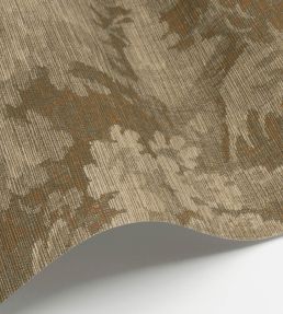 Bosquet Sisal Wallpaper by Nobilis Brown