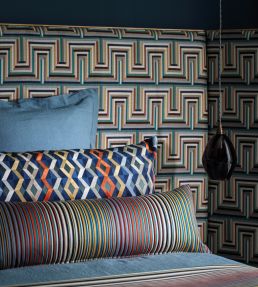 Bossa Nova Fabric by Osborne & Little Orange