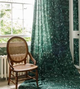 Botanica Fabric by Barneby Gates Woodland Green