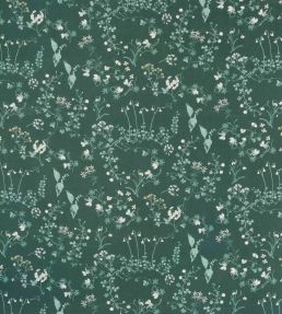 Botanica Fabric by Barneby Gates Woodland Green