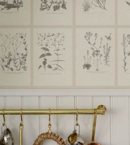 Botanica Mural by Sandberg Graphite