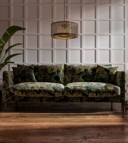 Botanica Fabric by Warwick Nightshade