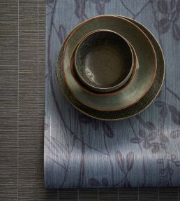 Botanical Trail Wallpaper by Eijffinger Blue