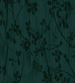 Botanical Trail Wallpaper by Eijffinger Dark Green