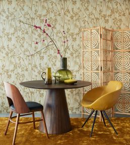 Botanical Trail Wallpaper by Eijffinger Green
