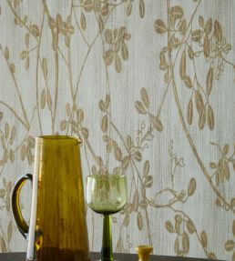 Botanical Trail Wallpaper by Eijffinger Green