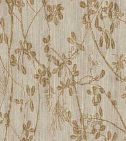 Botanical Trail Wallpaper by Eijffinger Yellow / Ochre
