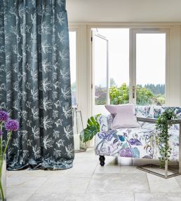 Botanist Fabric by Prestigious Textiles Peacock