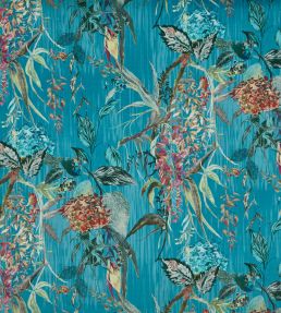 Botanist Fabric by Prestigious Textiles Peacock