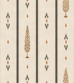 Boteh Wallpaper by Coordonne Onyx