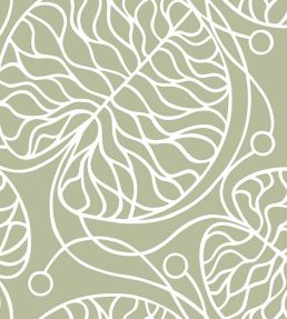 Bottna Wallpaper by Marimekko Green