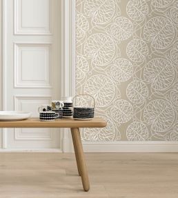 Bottna Wallpaper by Marimekko Green