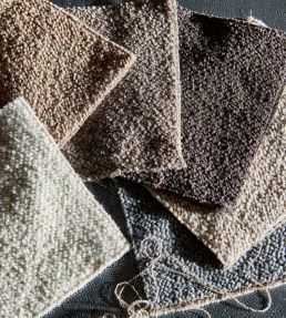 Boucle Fabric by Zoffany Bronze