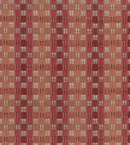 Boulbon Fabric by Nina Campbell Red