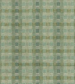 Boulbon Fabric by Nina Campbell Teal