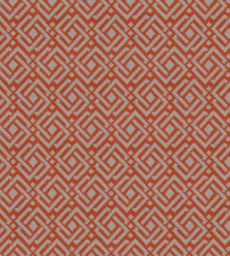 Boulders Fabric by Warwick Tangerine