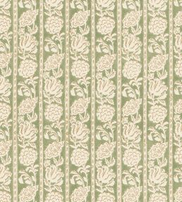 Boulevard Stripe Wallpaper by DADO Olive
