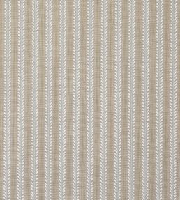 Bourdon Stripe Fabric by Colefax and Fowler Stone