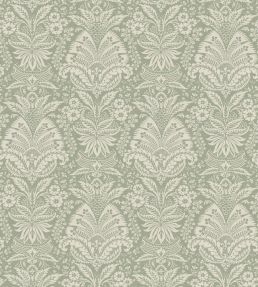 Bourton Damask Fabric by Nina Campbell Sage