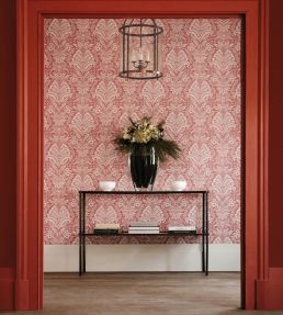 Bourton Damask Wallpaper by Nina Campbell Rose