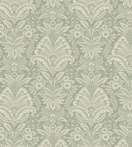 Bourton Damask Wallpaper by Nina Campbell Sage