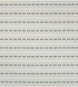 Bow And Arrow Fabric by Christopher Farr Cloth Aqua