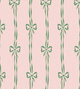 Bow Peep Wallpaper by Woodchip & Magnolia Pink Apple