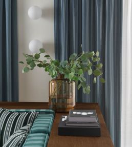 Bowfell Fabric by Clarke & Clarke Mulberry