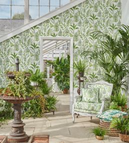 Bracken Wallpaper by Clarke & Clarke Denim