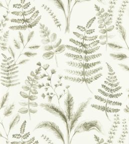 Bracken Wallpaper by Clarke & Clarke Natural