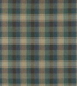 Braemar Fabric by Mulberry Home Blue