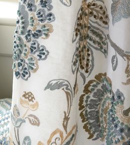 Braganza Fabric by Colefax and Fowler Old Blue