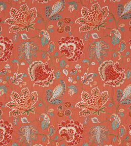 Braganza Fabric by Colefax and Fowler Red