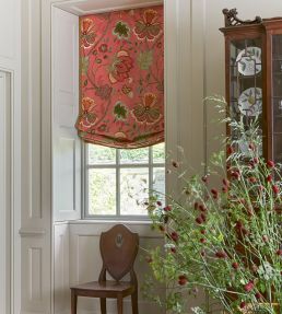 Braganza Fabric by Colefax and Fowler Red