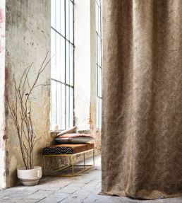 Bramante Fabric by Casamance Gris Cendre