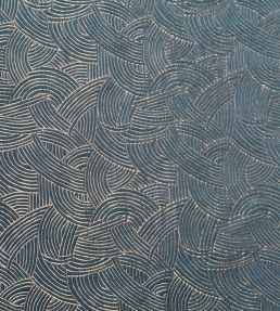 Bramante Fabric by Casamance Petrole